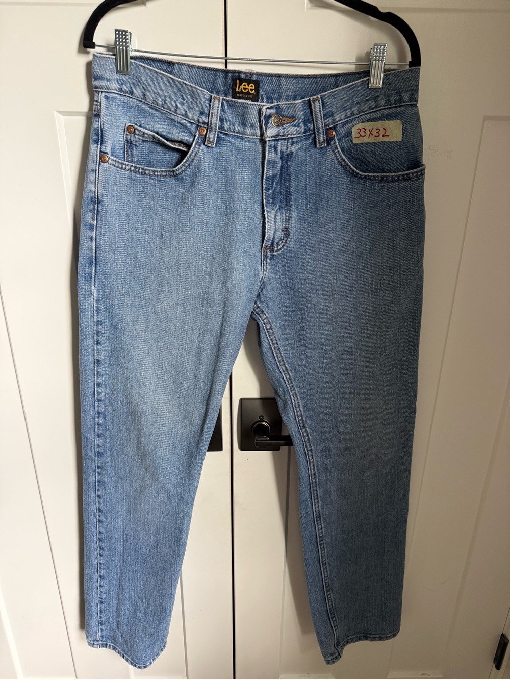 Lee Men's Slim Straight Light Blue Jeans